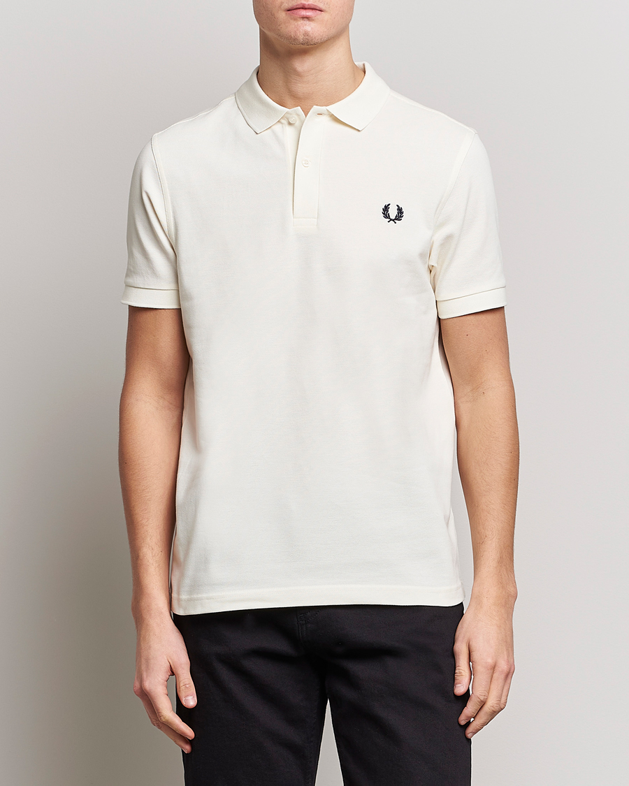 Men | Fred Perry | Fred Perry | Plain Polo Shirt Ecru