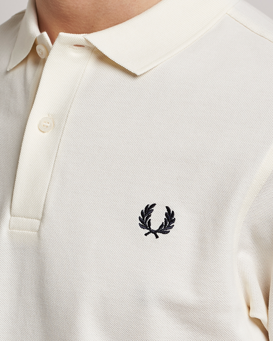 Men | Polo Shirts | Fred Perry | Plain Polo Shirt Ecru