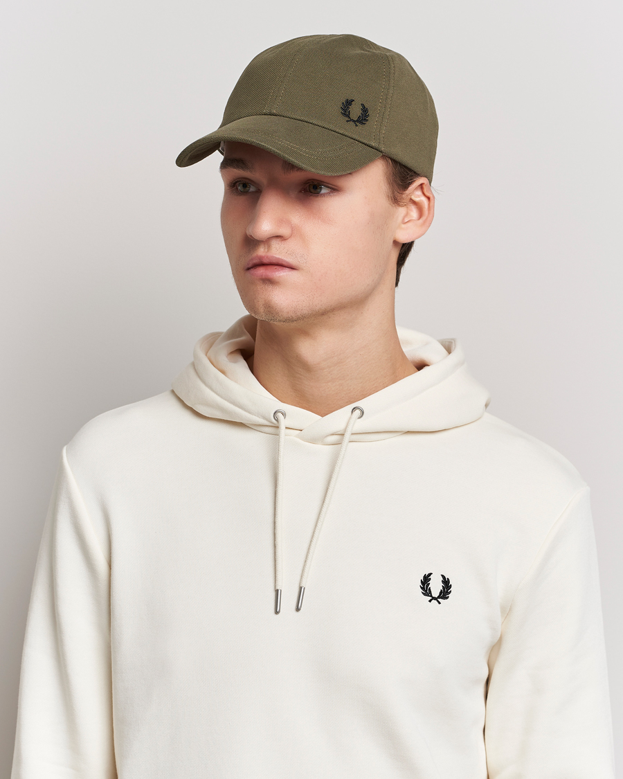 Men | Fred Perry Classic Cap Uniform Green | Fred Perry | Classic Cap Uniform Green