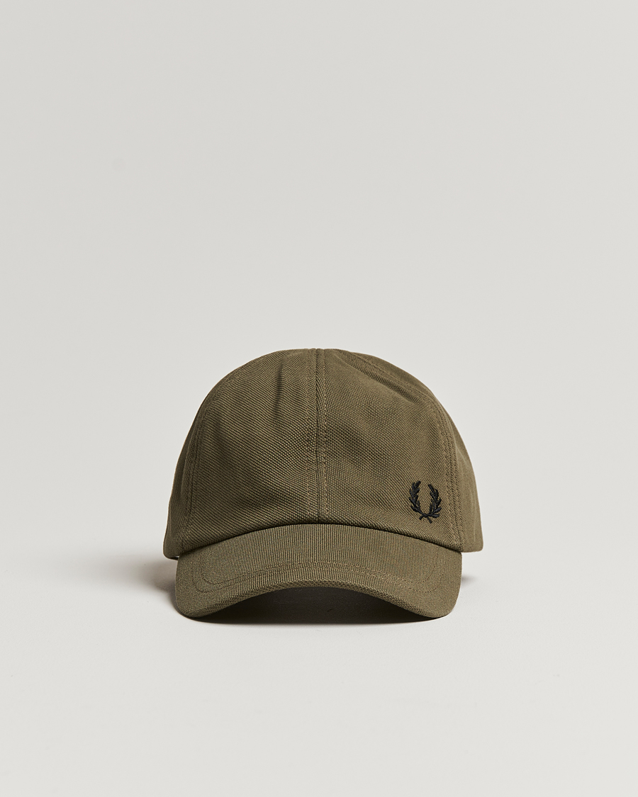 Men | Fred Perry Classic Cap Uniform Green | Fred Perry | Classic Cap Uniform Green