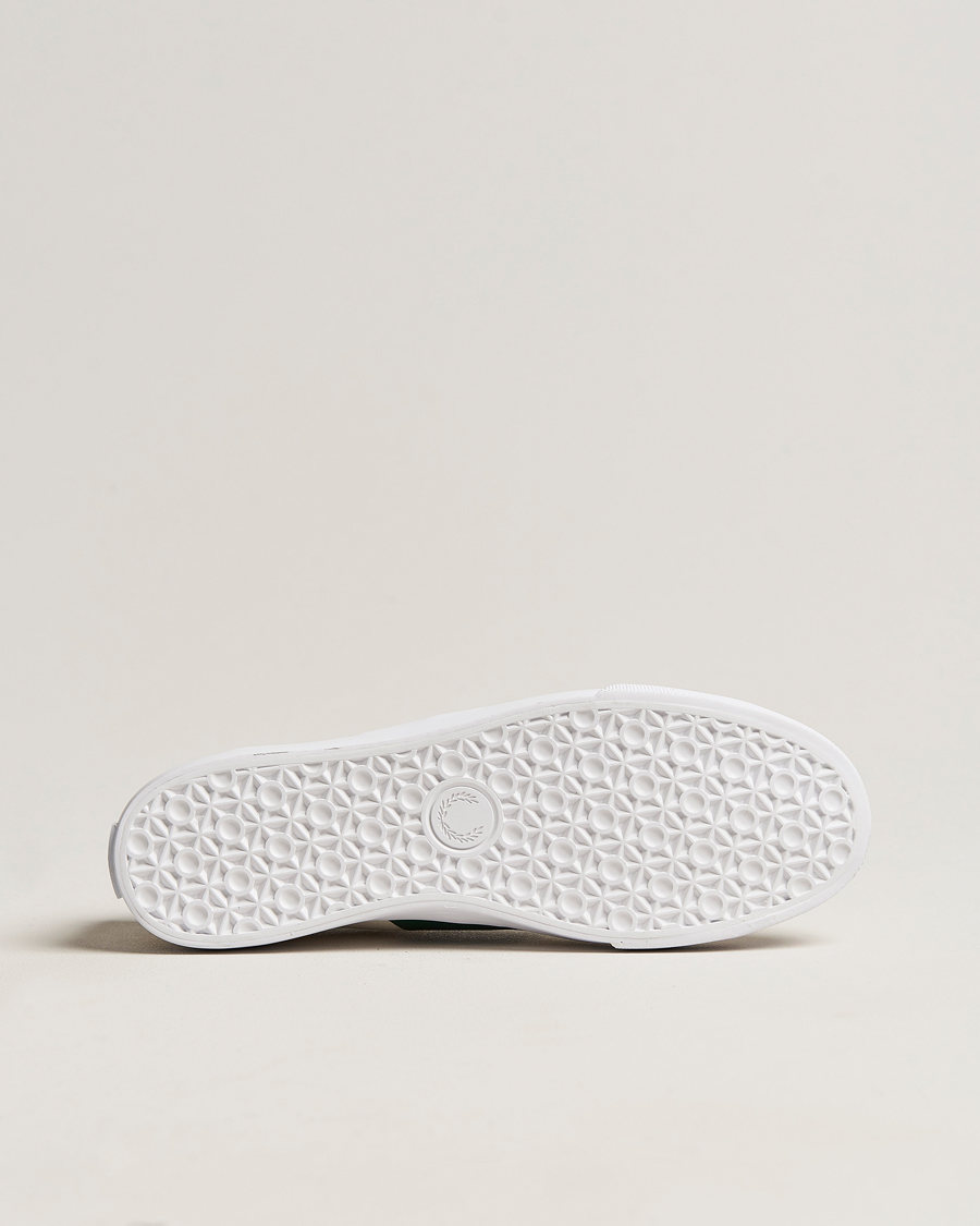 Men | Fred Perry Underspin Tipped Cuff Twill Sneaker Porcelain | Fred Perry | Underspin Tipped Cuff Twill Sneaker Porcelain