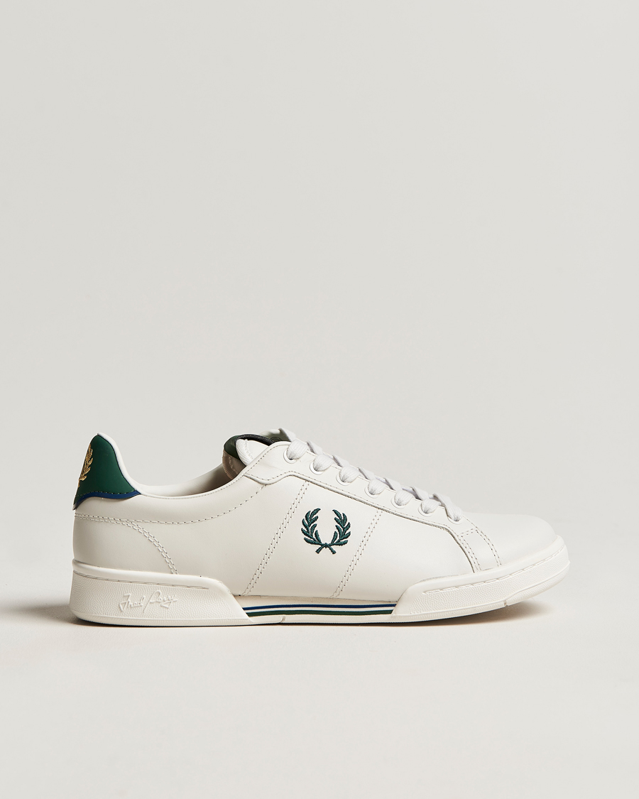Men | Fred Perry B722 Leather Sneaker Procelain | Fred Perry | B722 Leather Sneaker Procelain