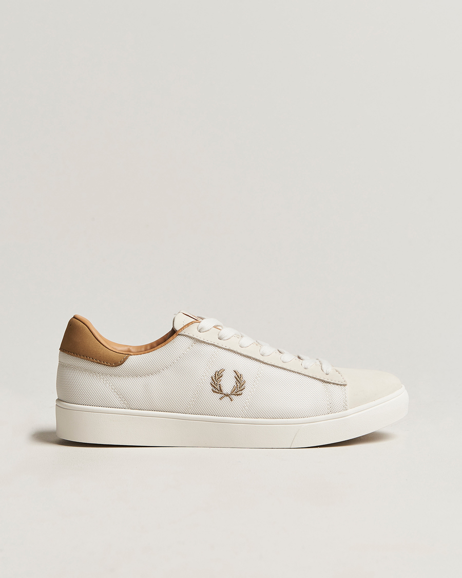 Men | Fred Perry Spencer Mesh Sneaker Snow White | Fred Perry | Spencer Mesh Sneaker Snow White