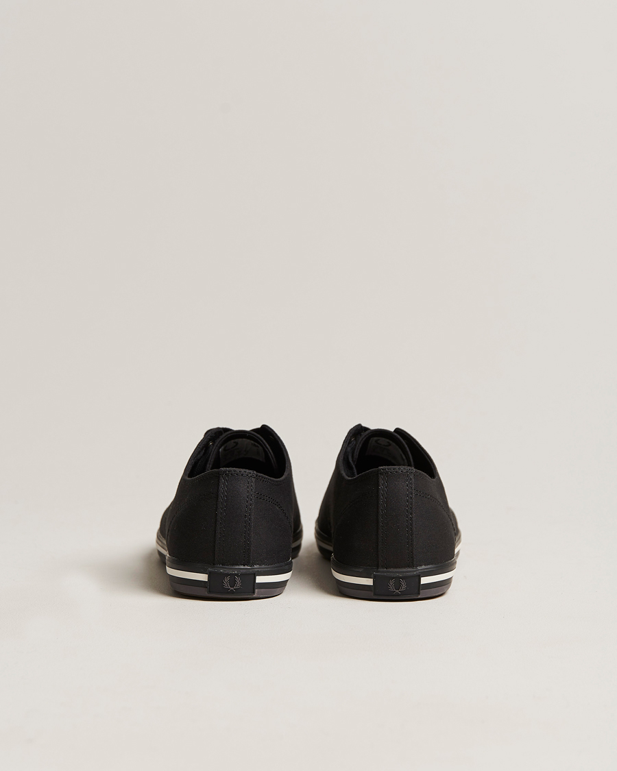 Men | Fred Perry Kingston Twill Sneaker Black | Fred Perry | Kingston Twill Sneaker Black
