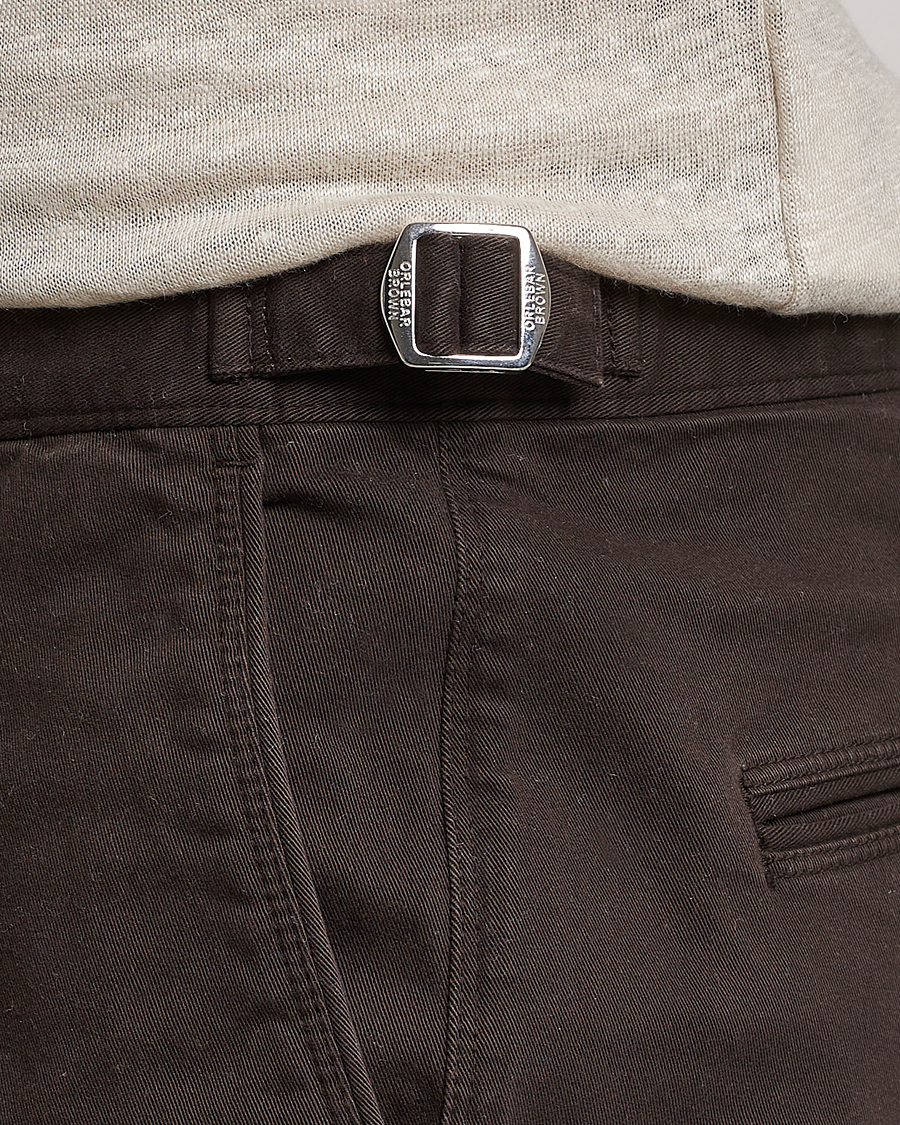Men | Shorts | Orlebar Brown | Bulldog Cotton Stretch Twill Shorts Truffle