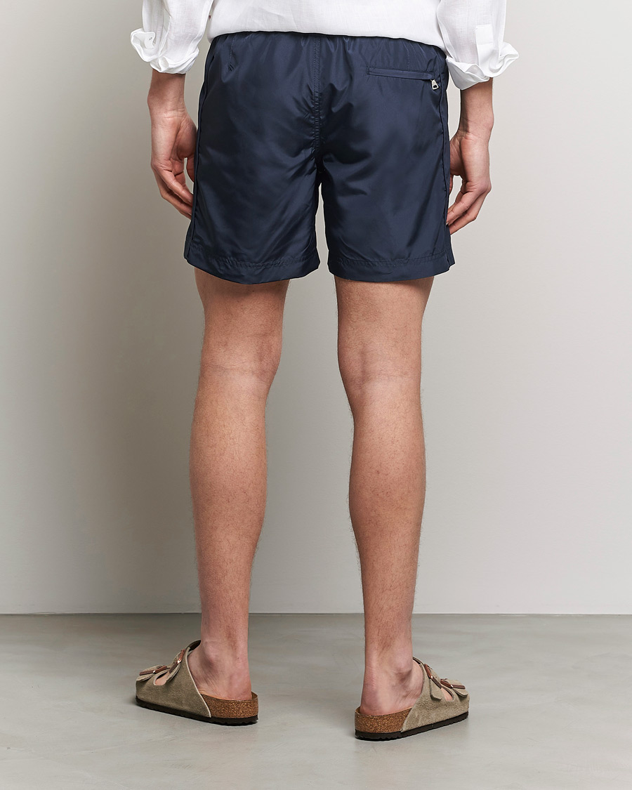 Men | Swimwear | Orlebar Brown | Bulldog Drawcord Solid Swimshorts Night Iris