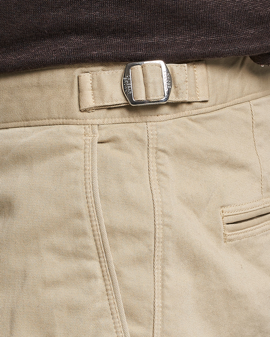 Men | Trousers | Orlebar Brown | Fallon Stretch Cotton Chinos Sand Dune