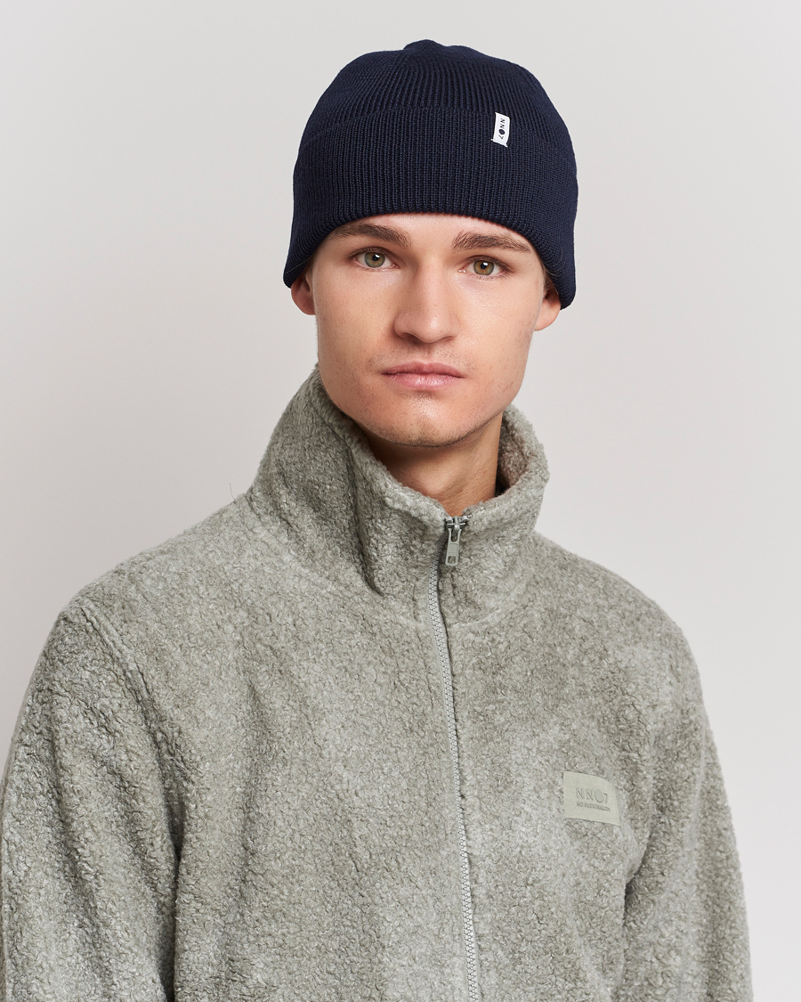 Men | NN07 Niko Merino Beanie Navy Blue | NN07 | Niko Merino Beanie Navy Blue