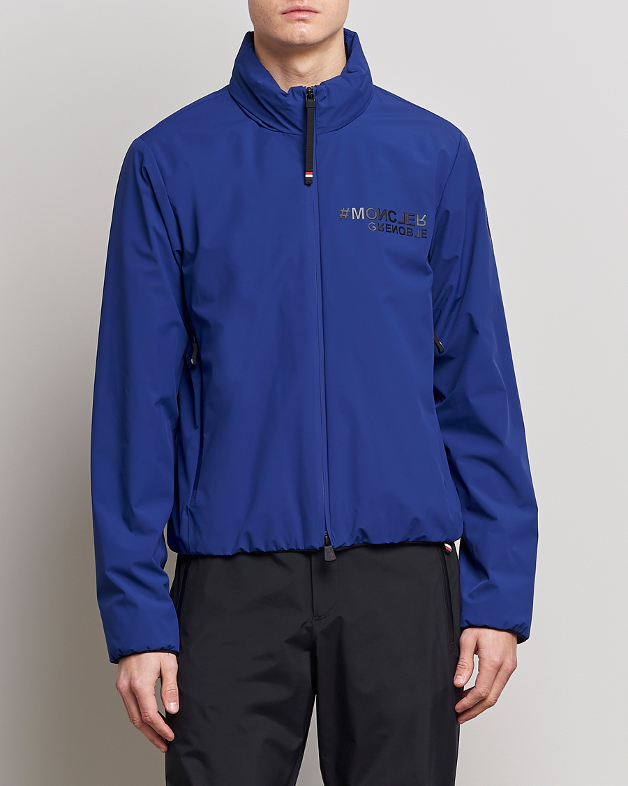 Men | Shell Jackets | Moncler Grenoble | Rovenaud Goretex Jacket Electric Blue