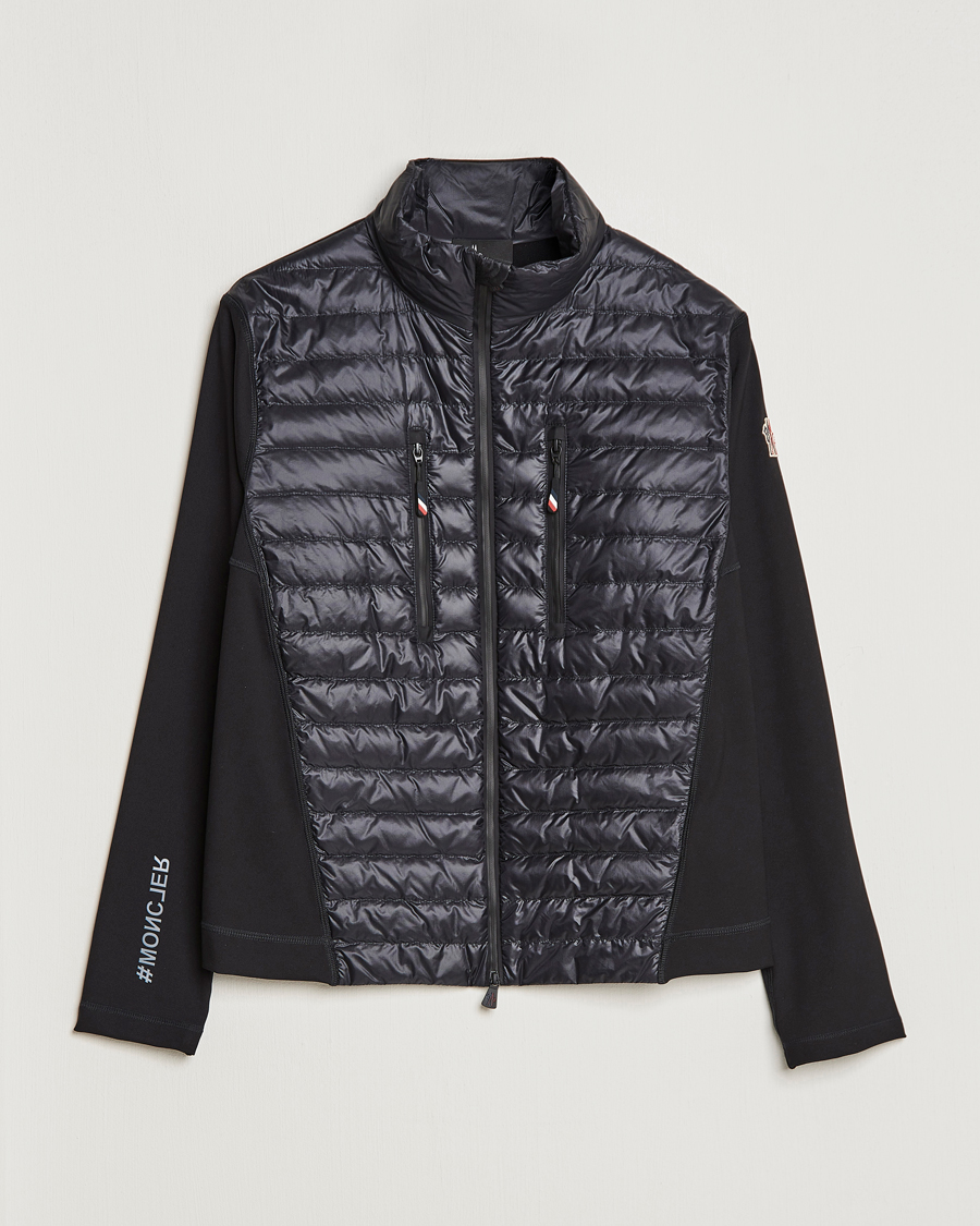 Men | Sweaters & Knitwear | Moncler Grenoble | Padded Zip Cardigan Black