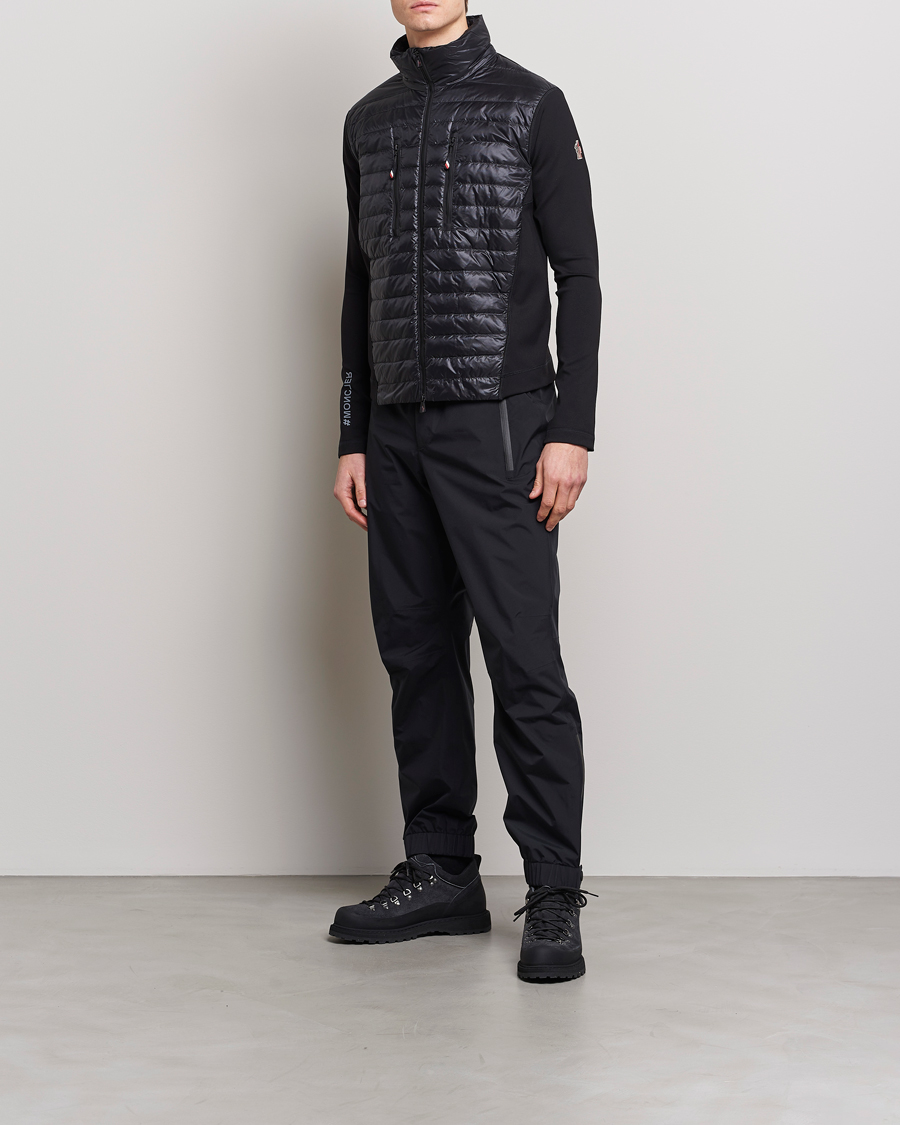 Men | Sweaters & Knitwear | Moncler Grenoble | Padded Zip Cardigan Black