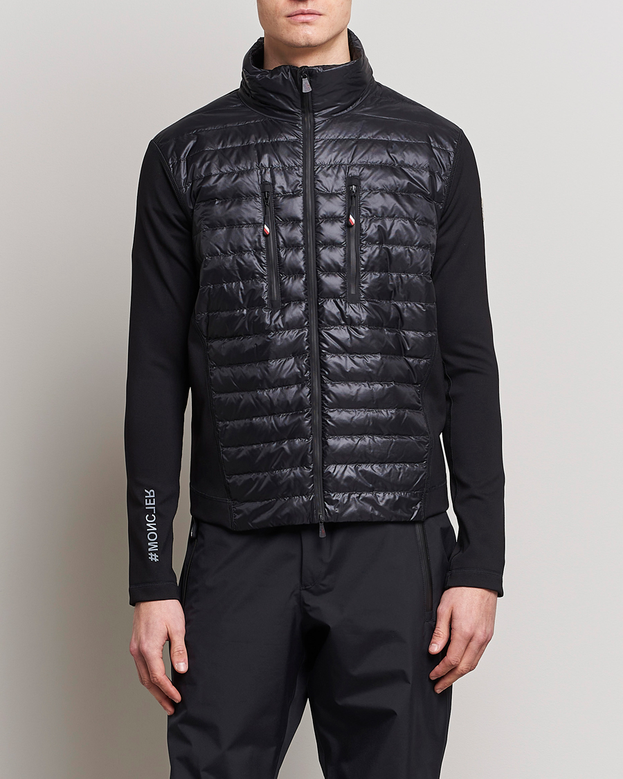Men | Sweaters & Knitwear | Moncler Grenoble | Padded Zip Cardigan Black