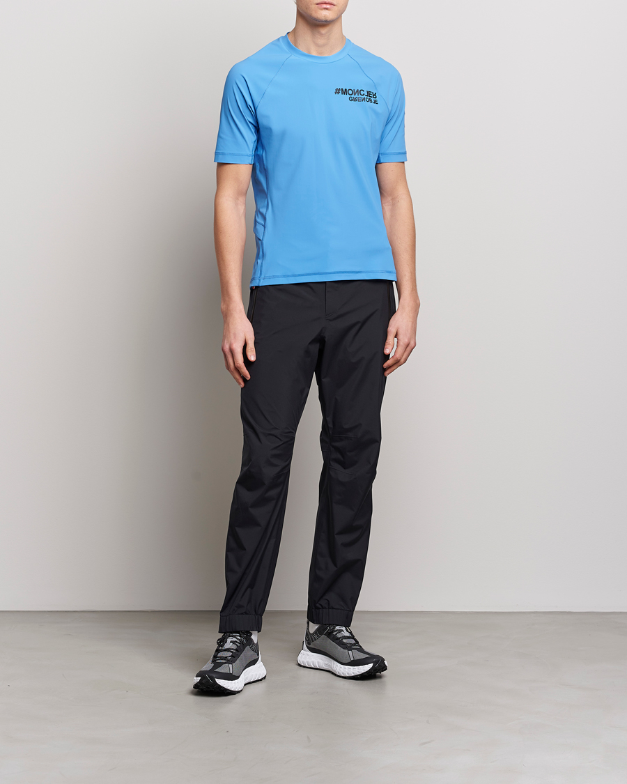 Men | T-Shirts | Moncler Grenoble | Technical T-Shirt Light Blue