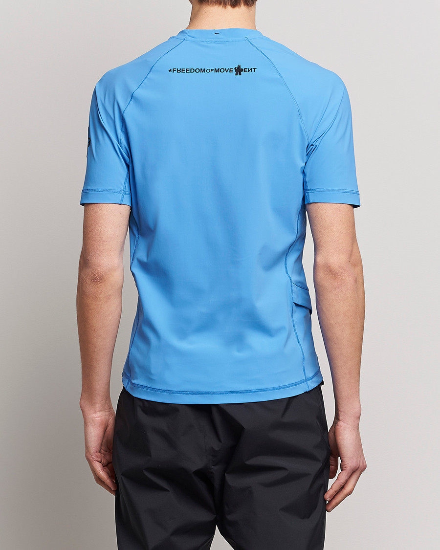 Men | T-Shirts | Moncler Grenoble | Technical T-Shirt Light Blue
