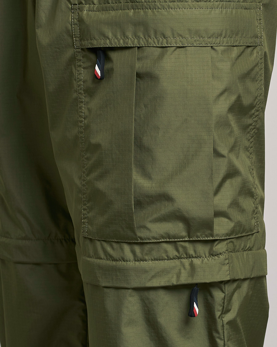 Men | Trousers | Moncler Grenoble | Zip Off Cargo Pants Military Green