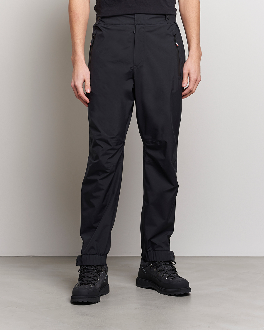 Men | Functional Trousers | Moncler Grenoble | Goretex Tech Pants Black