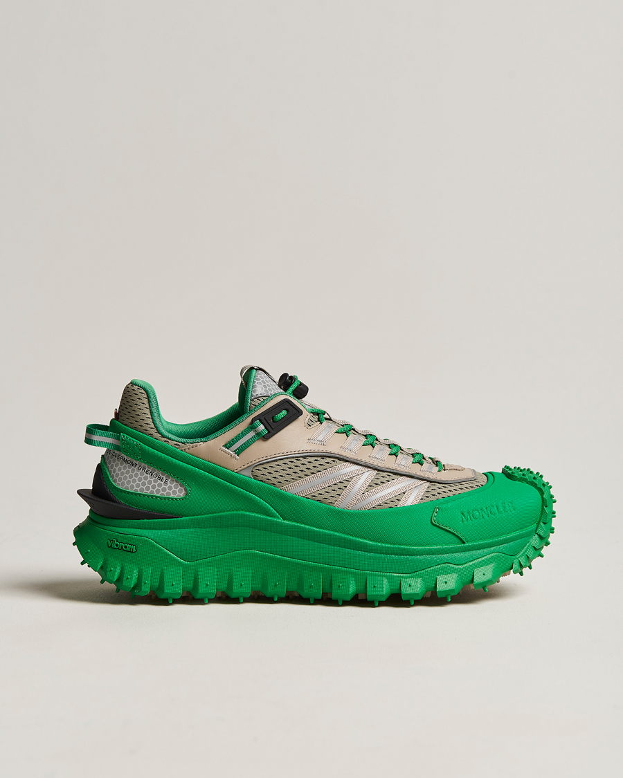 Men | Moncler Grenoble Trailgrip Sneakers Green/Beige | Moncler Grenoble | Trailgrip Sneakers Green/Beige