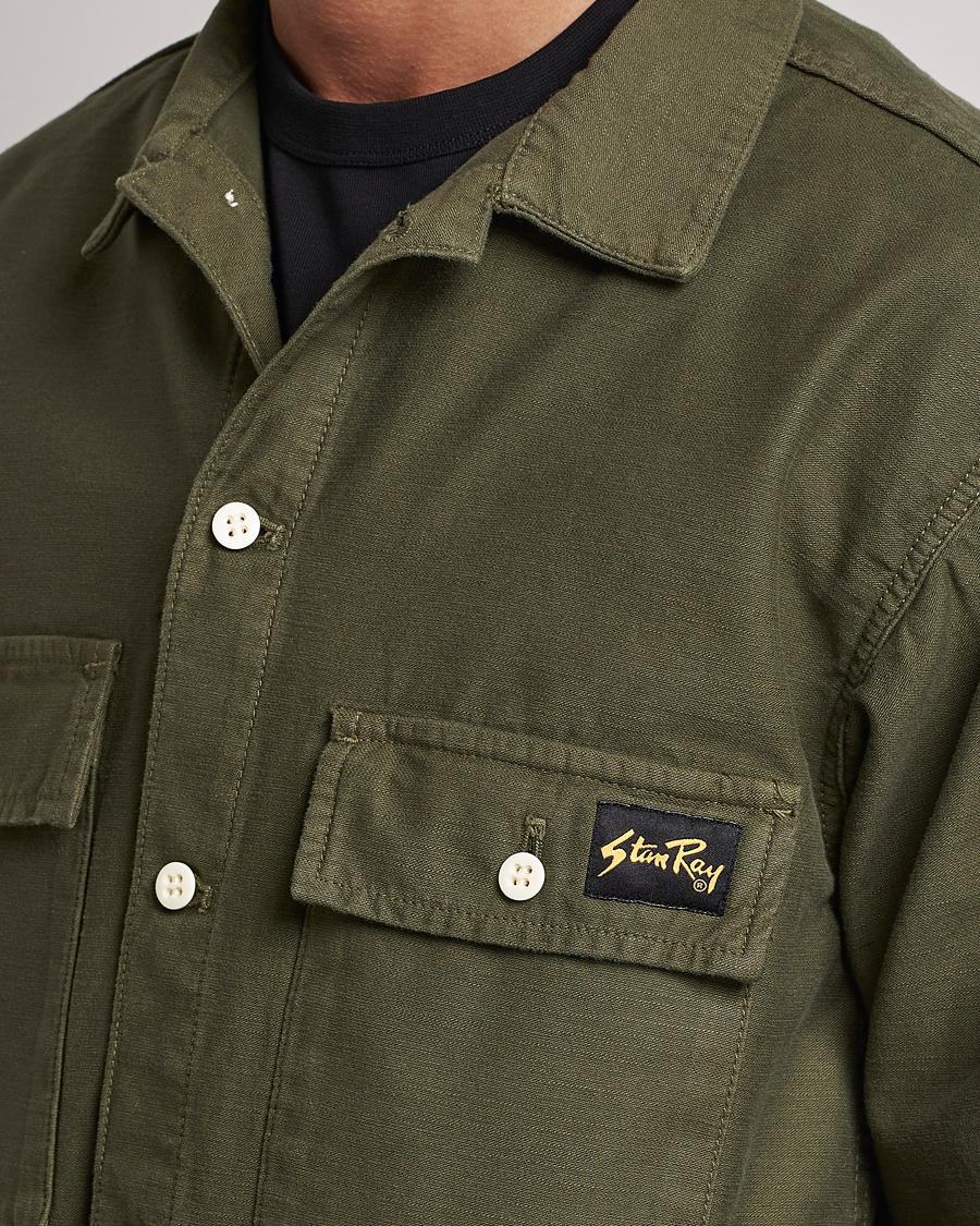 Men | Shirts | Stan Ray | CPO Cotton Shirt Olive