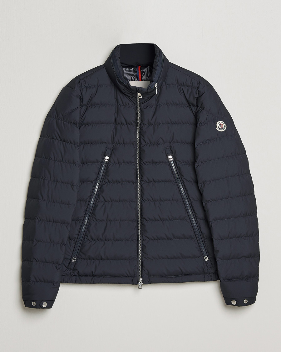 Moncler Alfit Down Jacket Navy at CareOfCarl.com