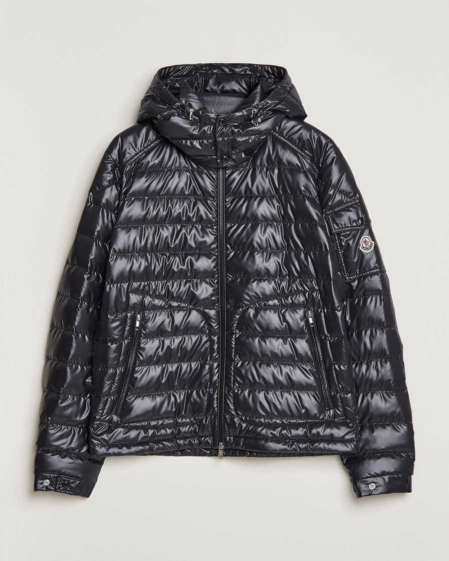 Men | Coats & Jackets | Moncler | Lauros Hooded Down Jacket Black