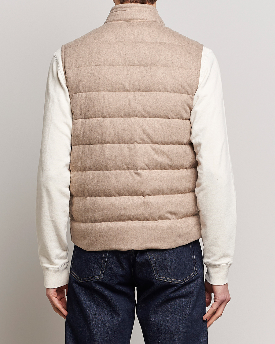 Men | Gilets | Moncler | Gallienne Flannel Vest Light Grey