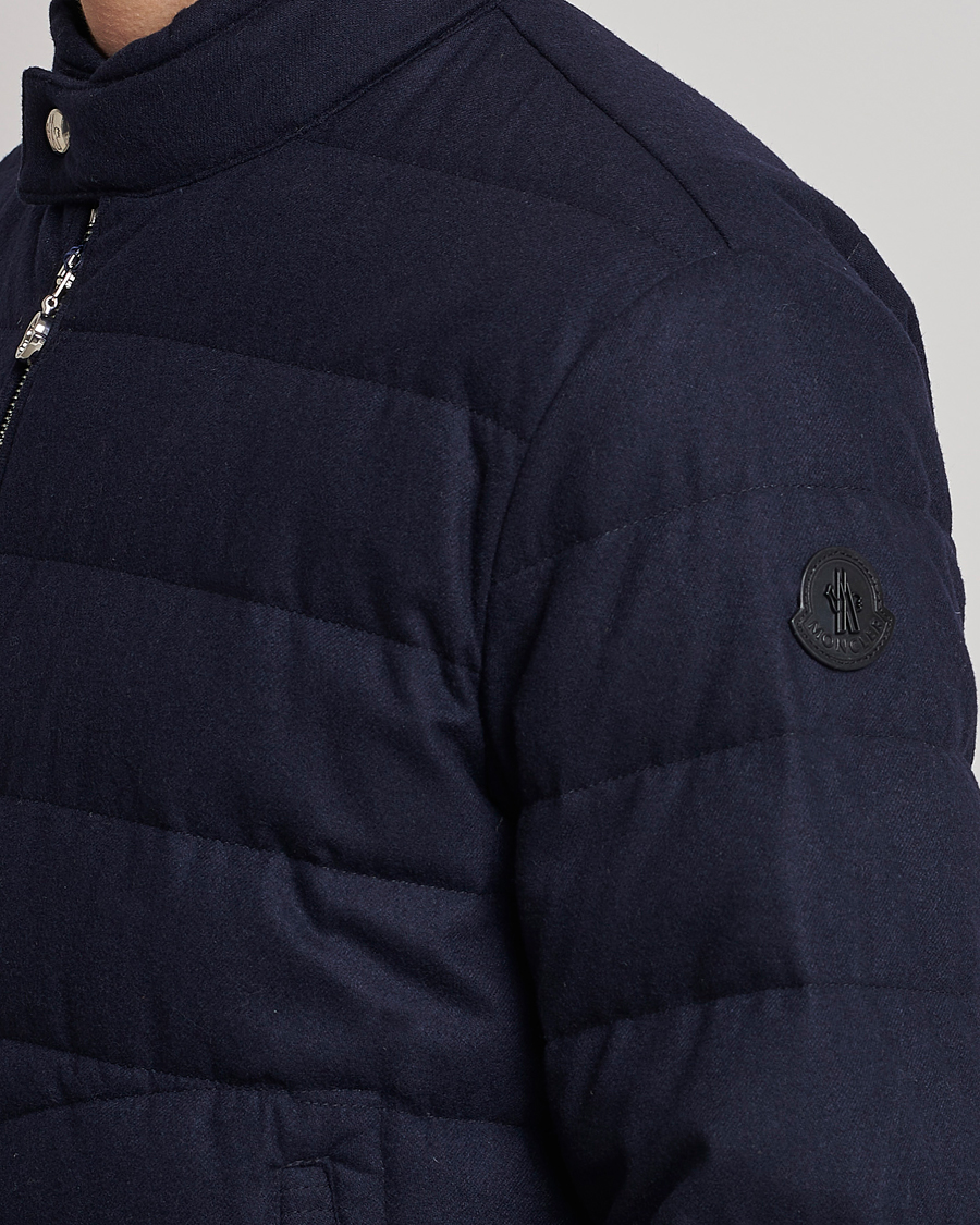 Men | Coats & Jackets | Moncler | Acorus Flannel Jacket Navy