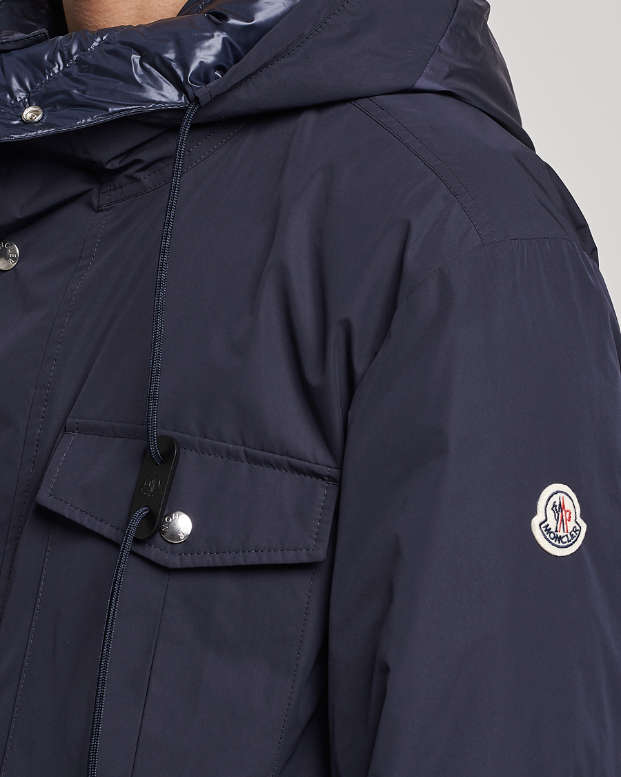 Moncler Isidore Field Jacket Navy at CareOfCarl.com