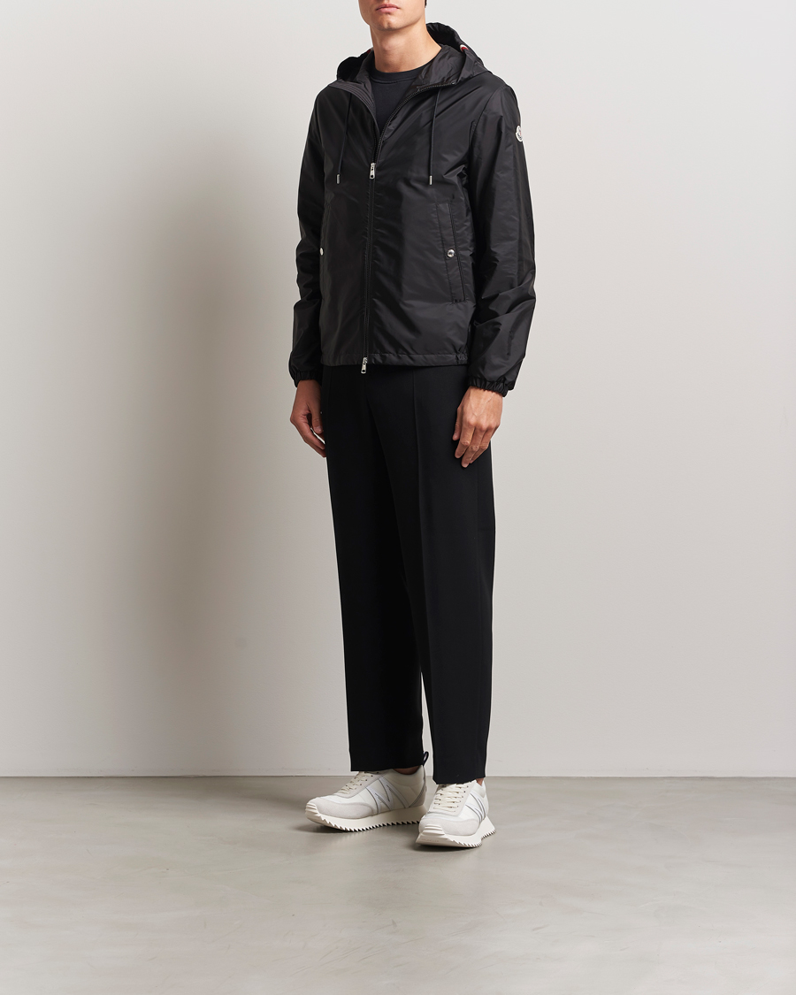 Men | Coats & Jackets | Moncler | Grimpeurs Hooded Jacket Black
