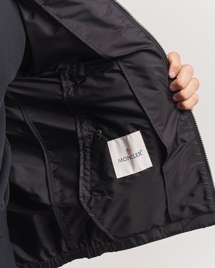 Men | Coats & Jackets | Moncler | Grimpeurs Hooded Jacket Black