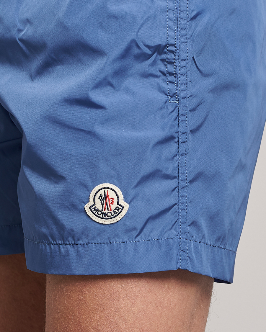 Men | Swimwear | Moncler | Nylon Swim Trunks Light Blue