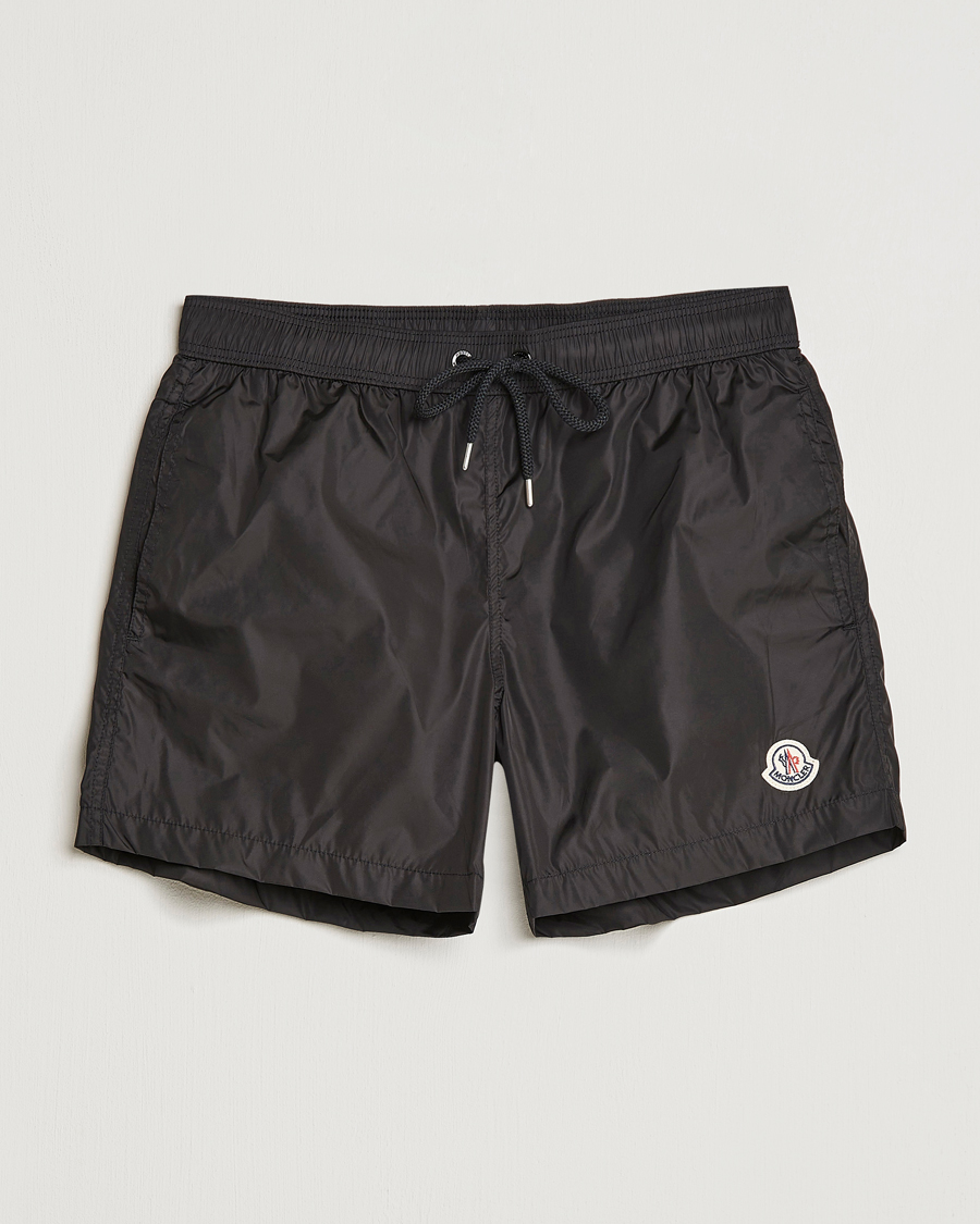 Men | Swimwear | Moncler | Nylon Swim Trunks Black