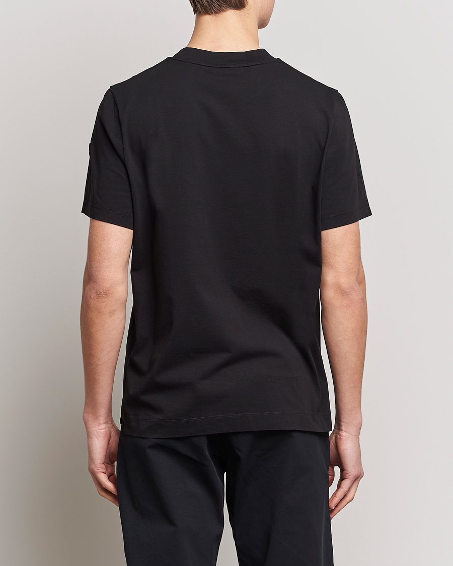 Men | T-Shirts | Moncler | Lettering T-Shirt Black