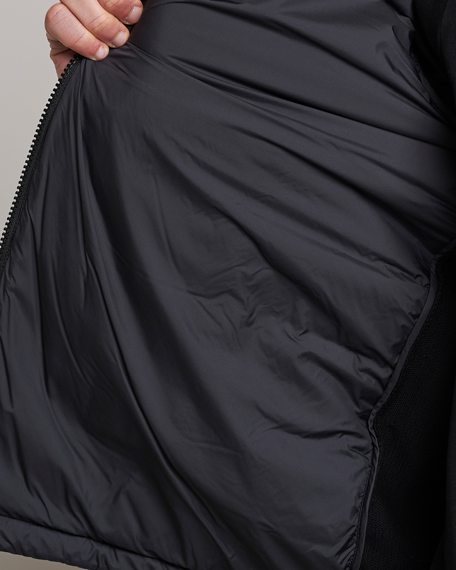 Men | Sweaters & Knitwear | Moncler | Zip Padded Cardigan Black