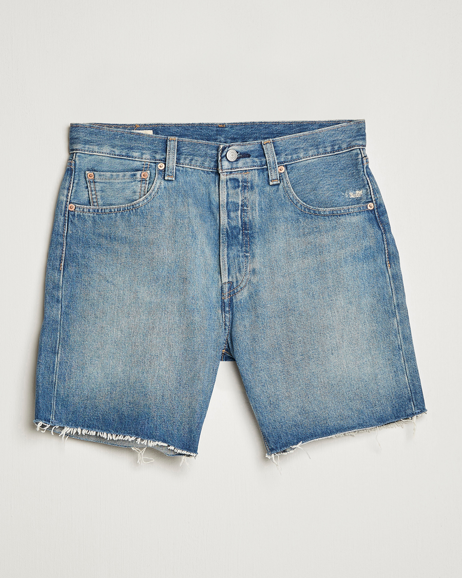 Men | Shorts | Levi's | 501 93 Denim Shorts Medium Indigo Stonewash