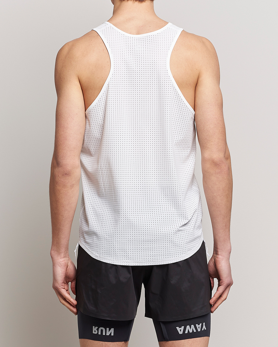 Men | T-Shirts | Satisfy | Space-O Singlet White