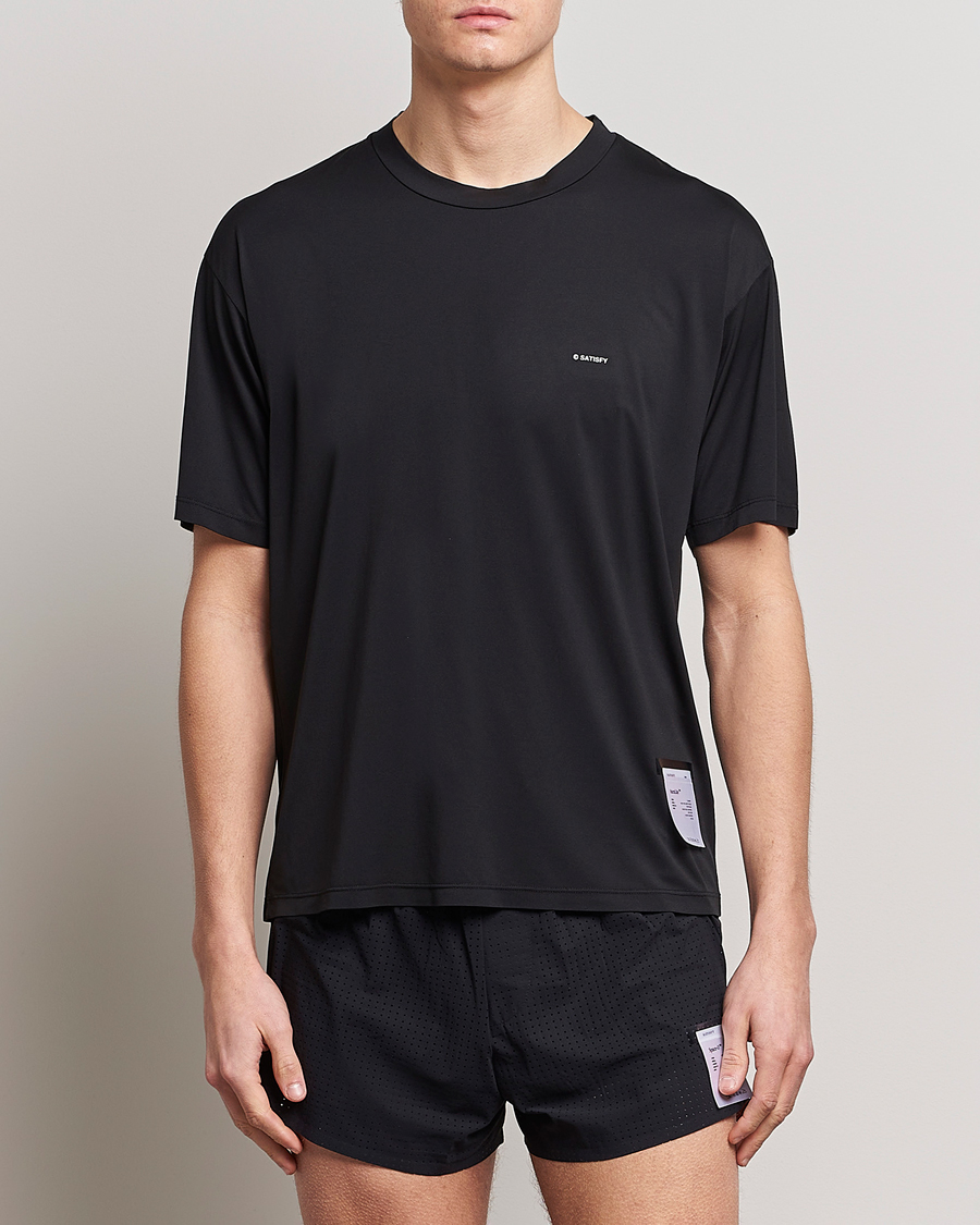 Men | New Brands | Satisfy | AuraLite T-Shirt Black