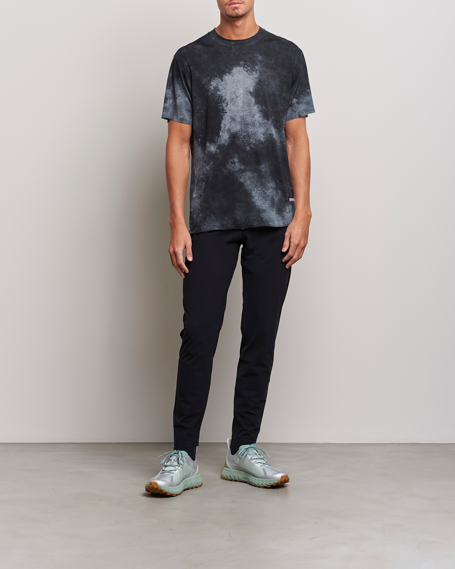 Men | T-Shirts | Satisfy | CloudMerino T-Shirt Batik Black