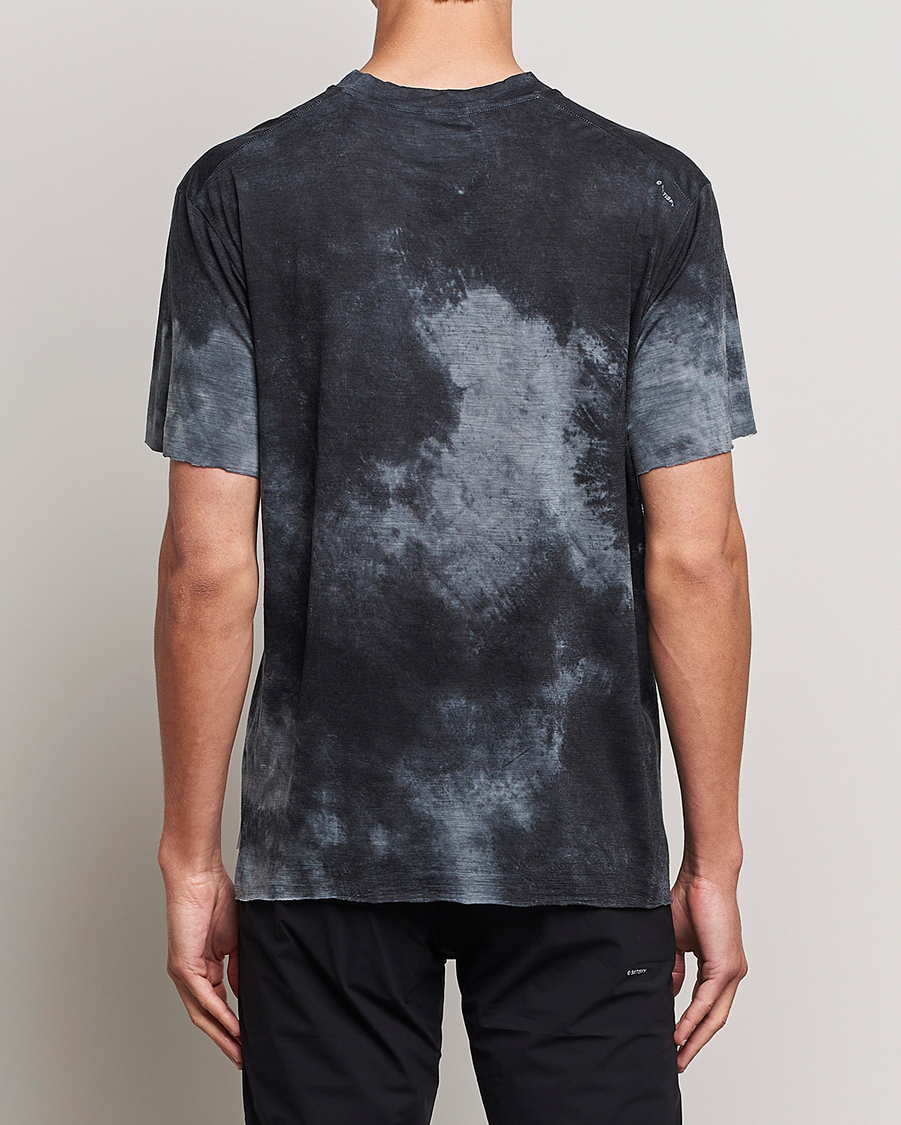 Men | T-Shirts | Satisfy | CloudMerino T-Shirt Batik Black