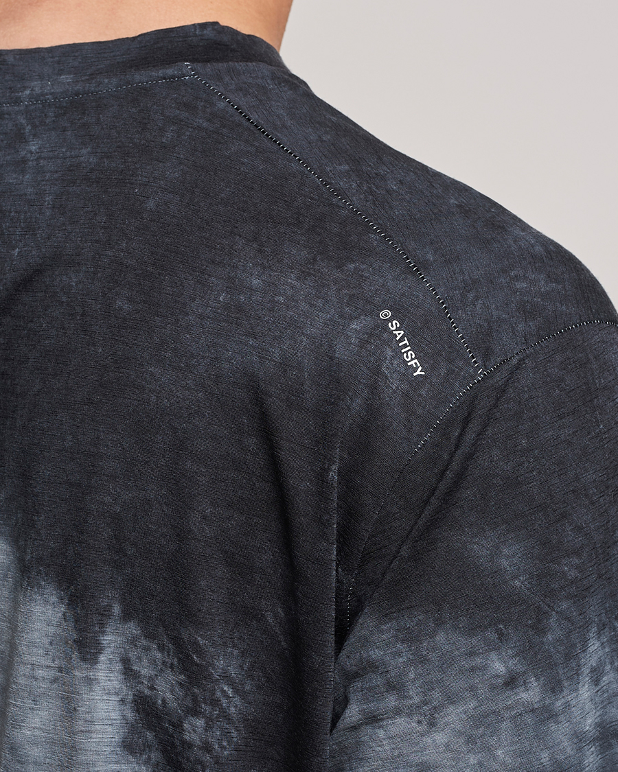 Men | T-Shirts | Satisfy | CloudMerino T-Shirt Batik Black