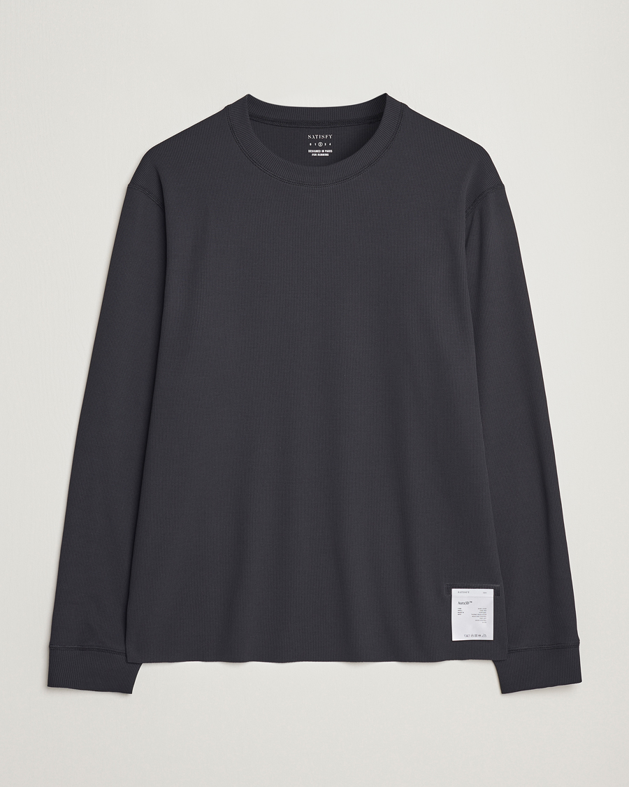 Men | T-Shirts | Satisfy | Aura3D Base Layer Black