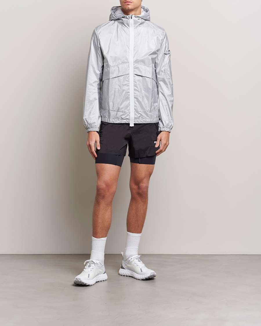 Men | Coats & Jackets | Satisfy | SilverShell Packable Windbreaker Silver