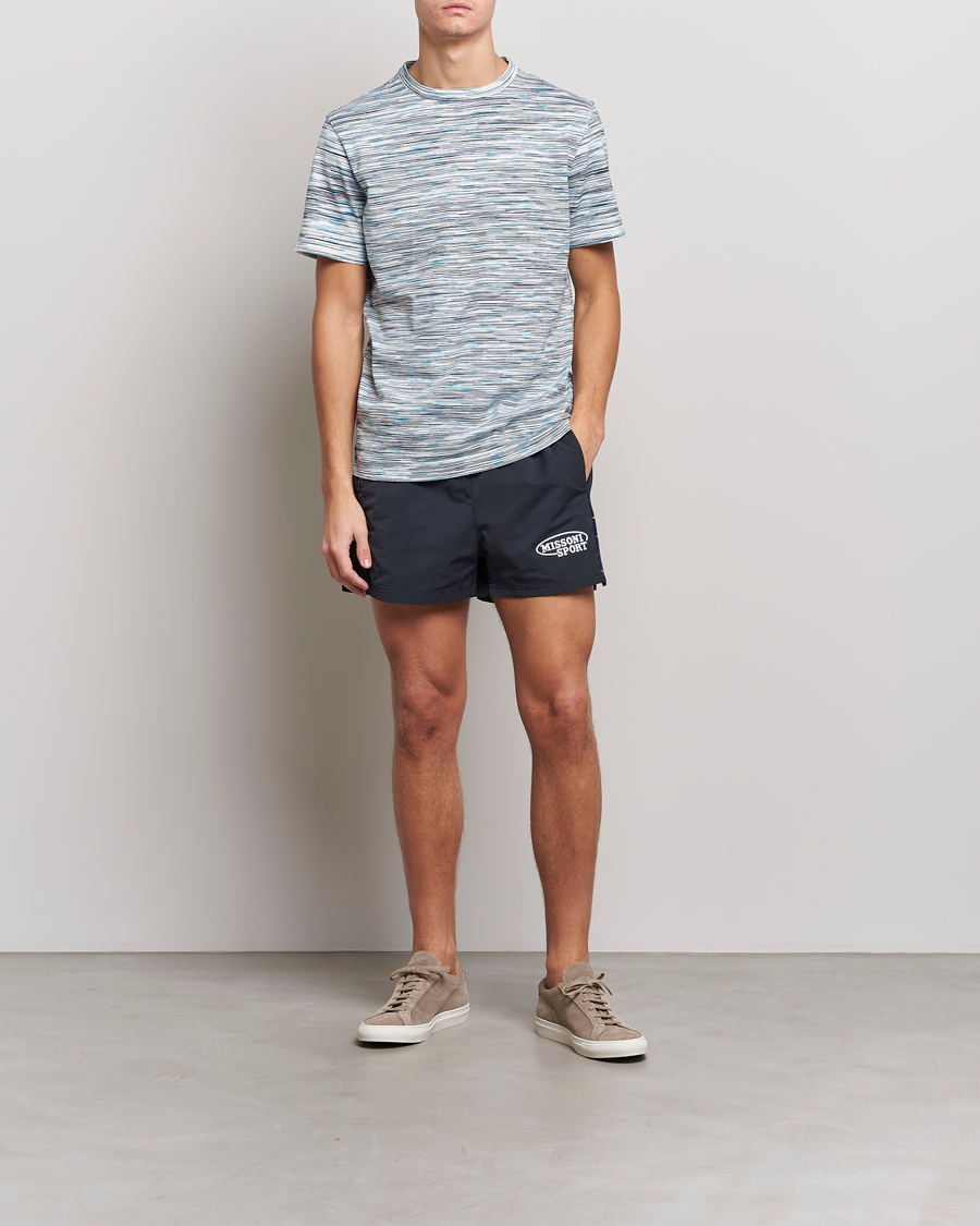 Men | T-Shirts | Missoni | Fiammato T-Shirt Light Blue