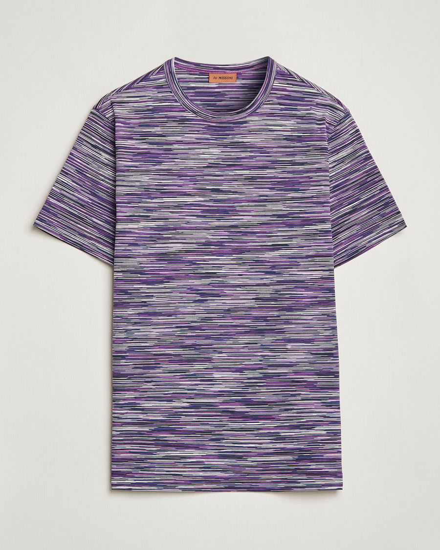 Men | T-Shirts | Missoni | Fiammato T-Shirt Violet