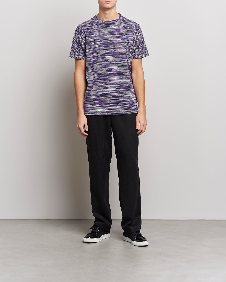 Men | T-Shirts | Missoni | Fiammato T-Shirt Violet