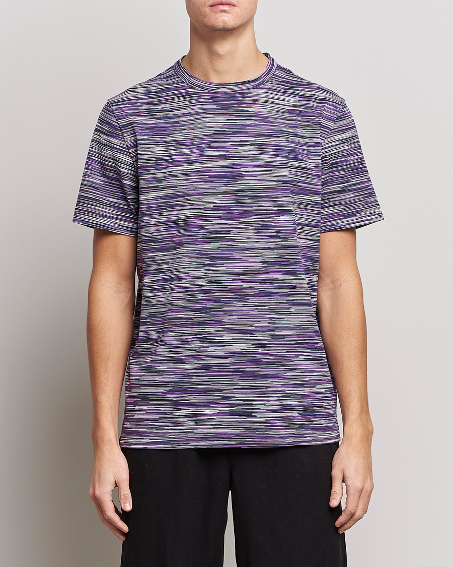 Men |  | Missoni | Fiammato T-Shirt Violet