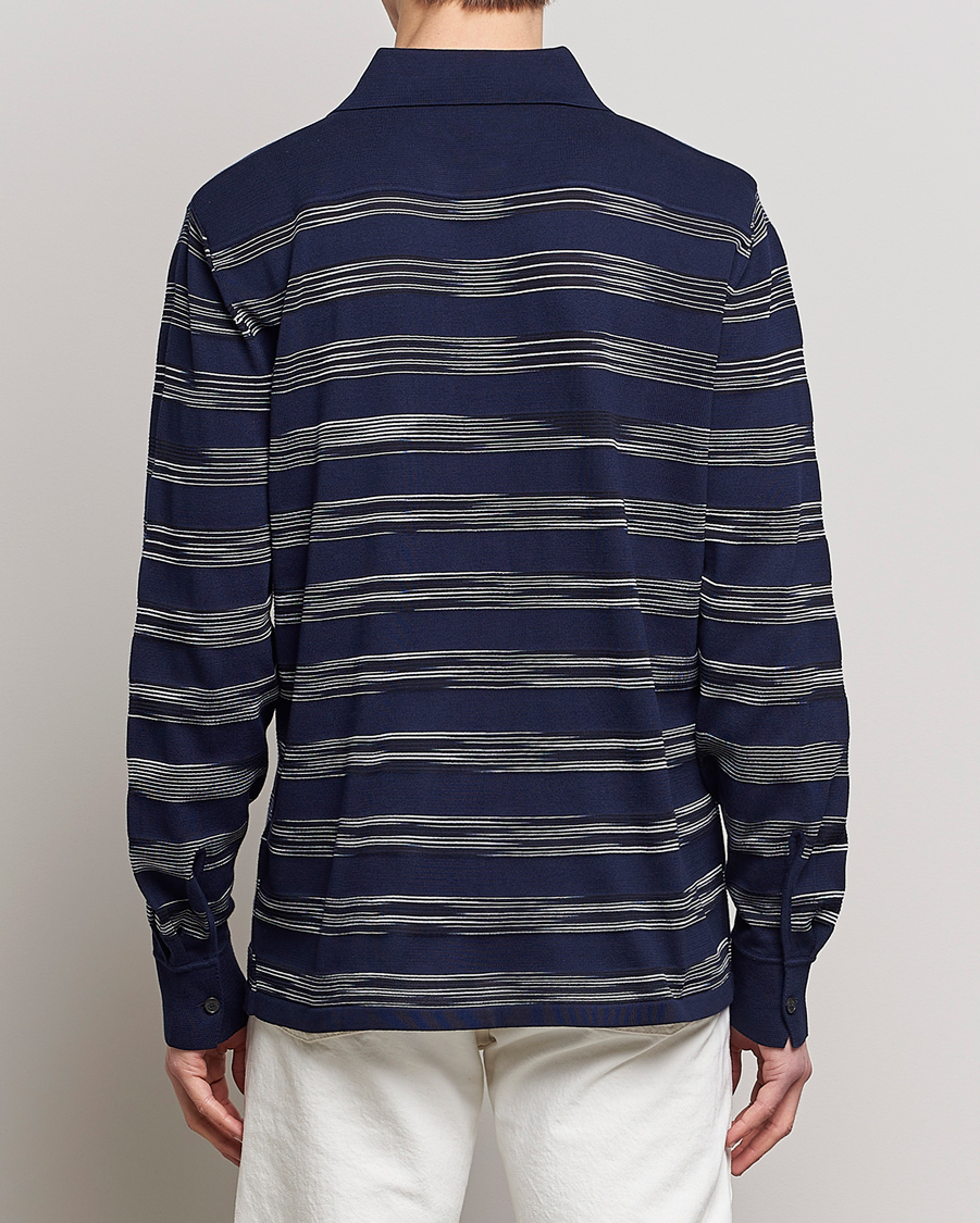 Men | Shirts | Missoni | Space Dye Knitted Shirt Black/Navy