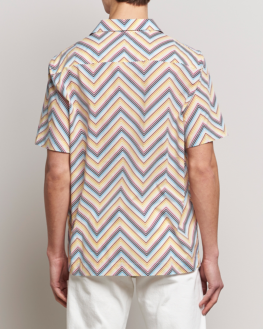 Men | Shirts | Missoni | Zig Zag Short Sleeve Shirt Multicolor