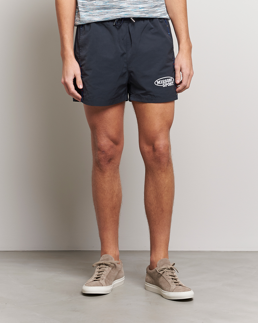Men | Missoni | Missoni | Sport Nylon Shorts Navy