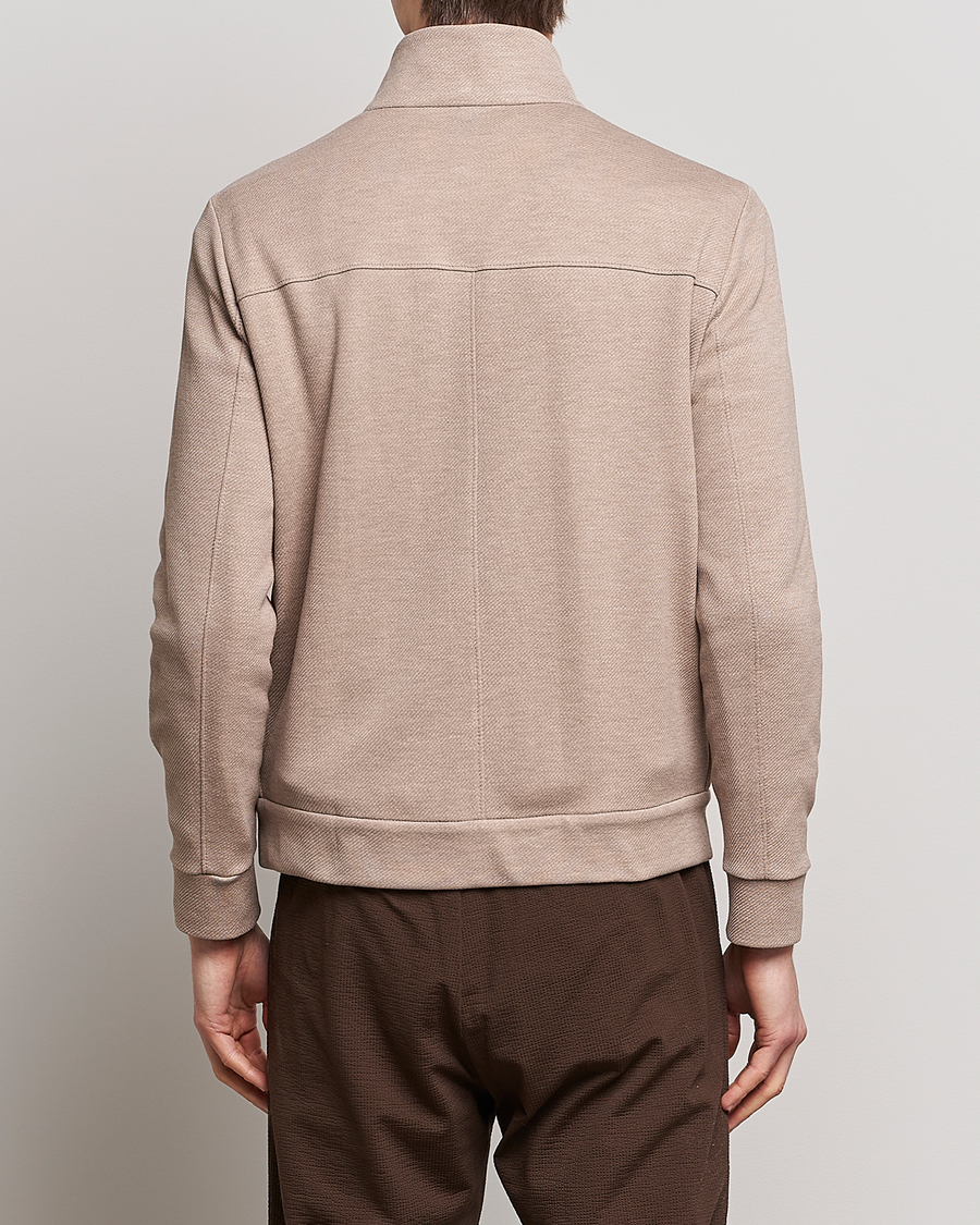 Men | Coats & Jackets | Harris Wharf London | Loro Piana Cavalry Twill Harrington Jacket Oat