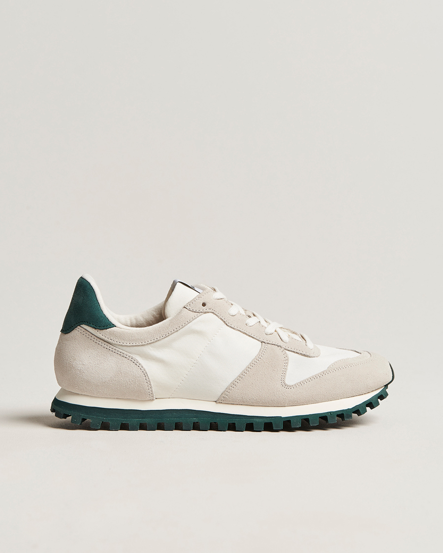 Men | Novesta Marathon Trail Running Sneaker White/Green | Novesta | Marathon Trail Running Sneaker White/Green